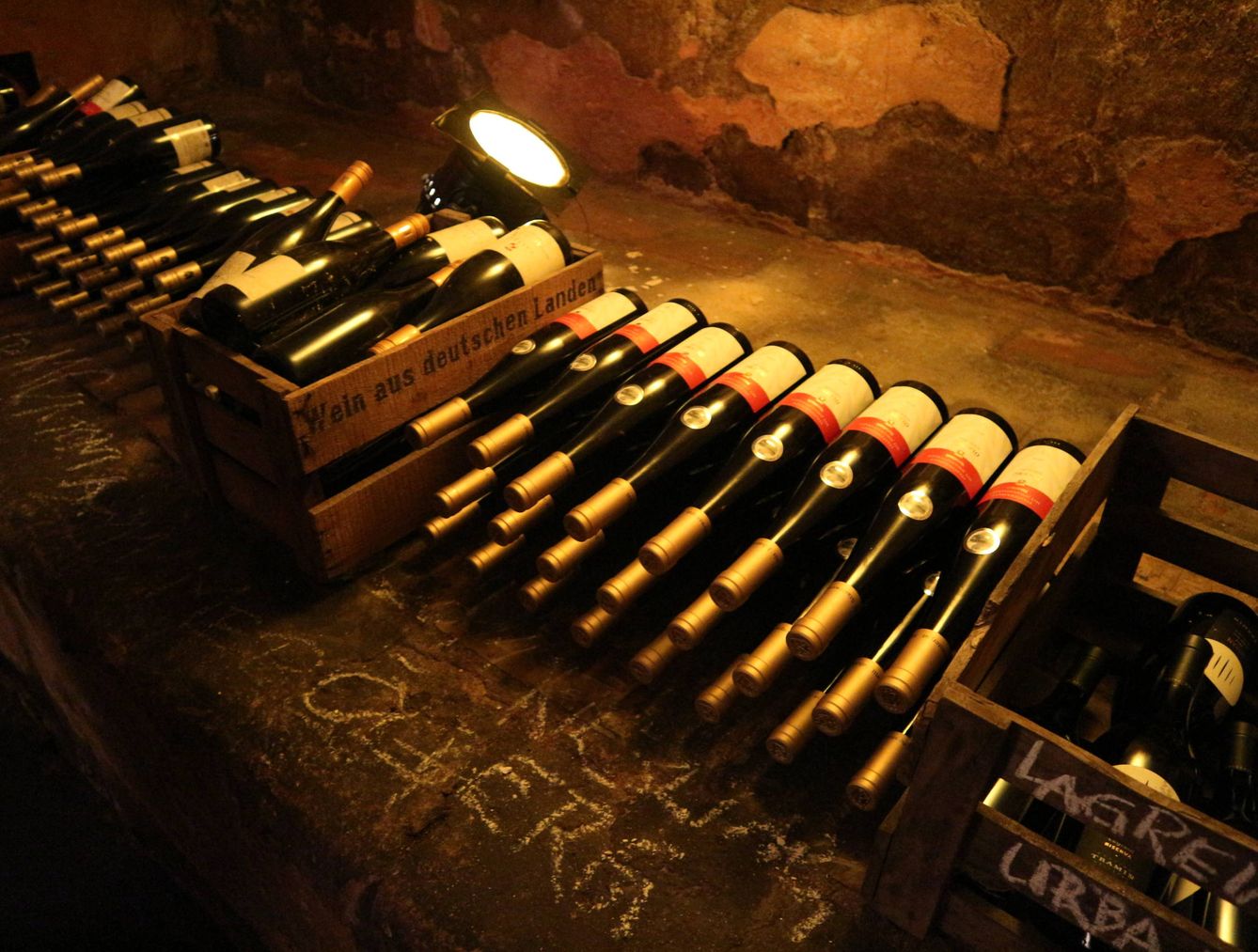 Das Steichele, una cava de vino que fue refugio durante la guerra. (Foto: Clemente Corona)