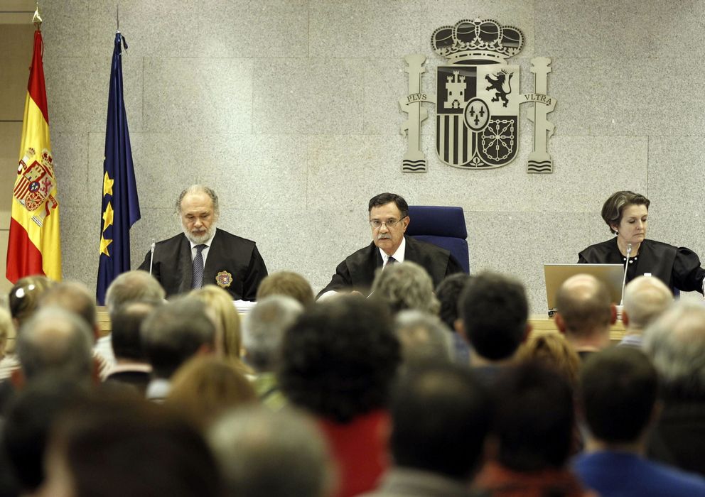 Foto: Juicio en la Audiencia Nacional contra la supuesta trama de financiación de ETA (EFE)