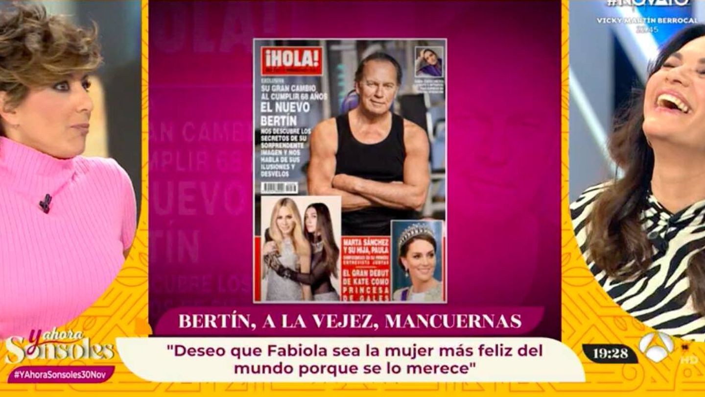 Fabiola reacciona a la portada de su ex. (Atresmedia)
