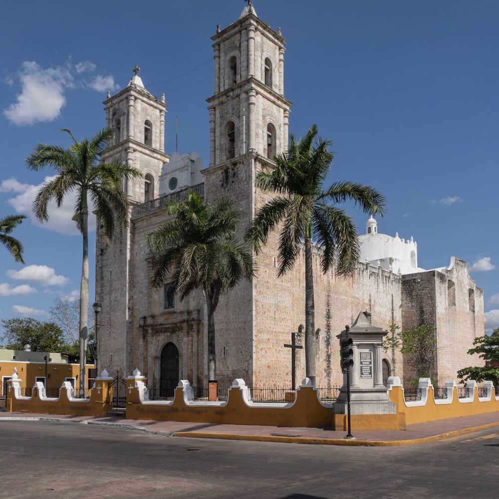 Iglesia de San Servacio, en Valladolid, estado de Yucatán. (F. Morales)