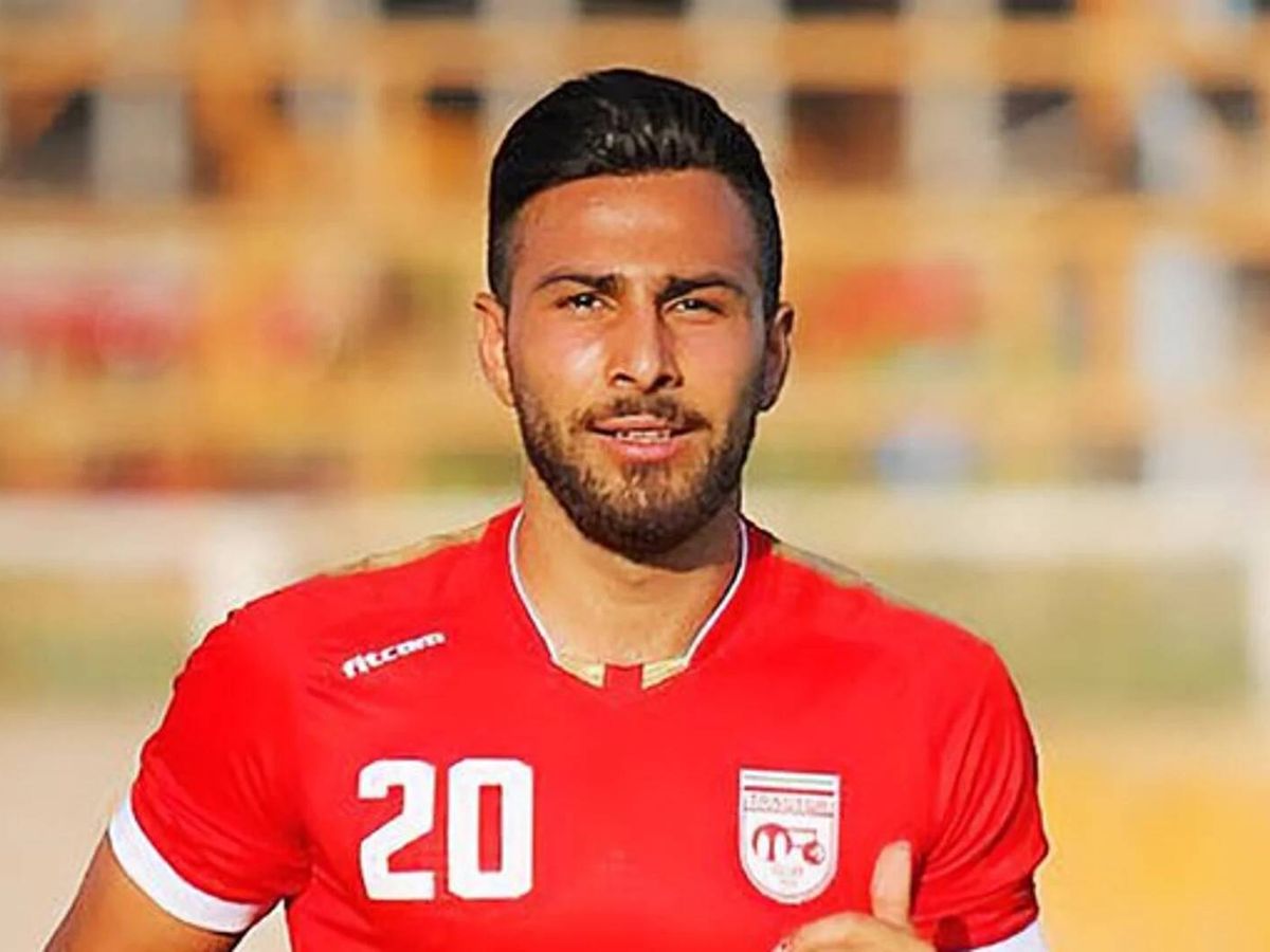 Foto: Amir Nasr-Azadani, durante un partido. (FIFPRO)