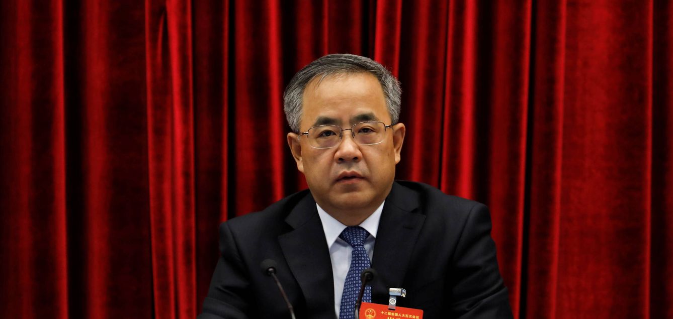 Hu Chunhua, gobernador de la provincia de Guangdong. (Reuters) 