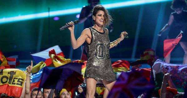 Foto: Barei representó a España con la canción 'Say Yay' en Estocolmo. (Reuters)