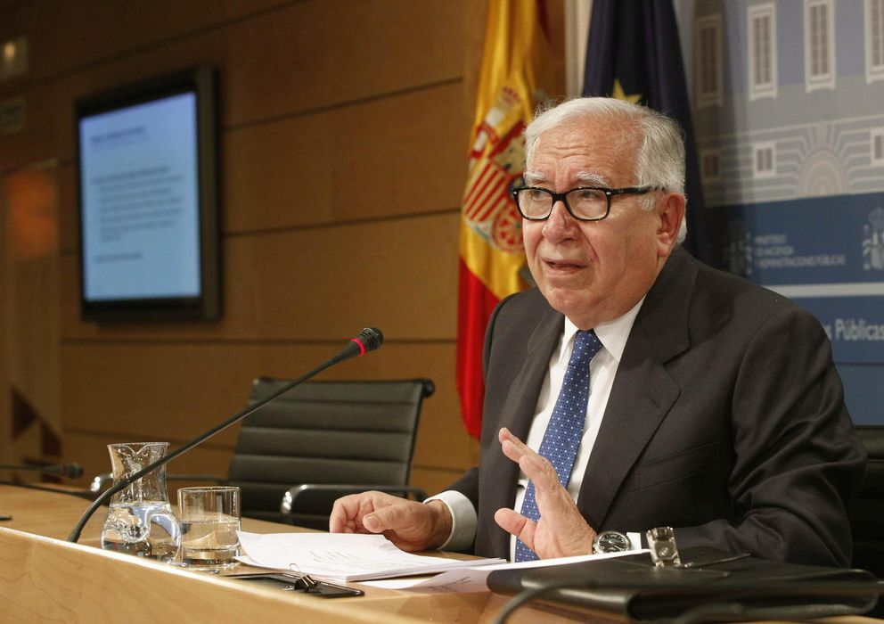 Foto: El presidente de la Comisión de Expertos para la Reforma Tributaria, Manuel Lagares. (EFE)