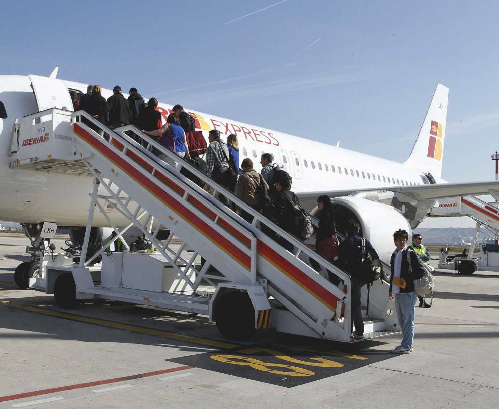 Vuelo inaugural de Iberia Express