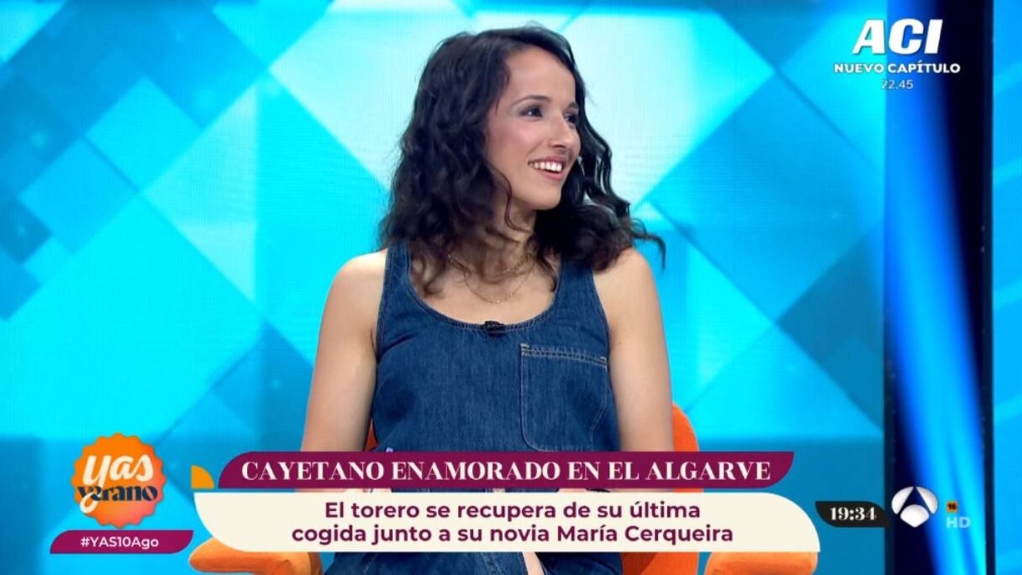 La presentadora de 'YAS Verano', Rebeca Haro. (Atresmedia)