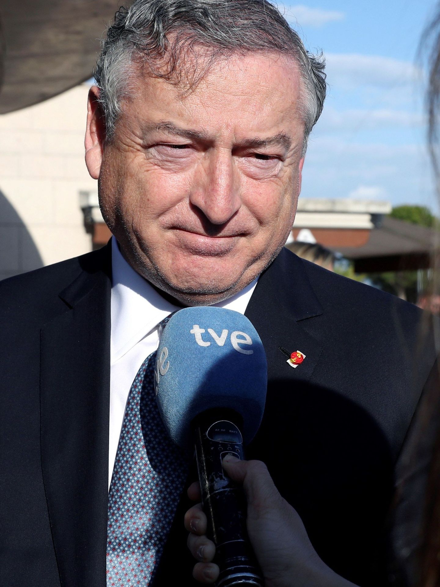 José Antonio Sánchez, actual presidente de RTVE, el pasado 5 de mayo. (EFE)