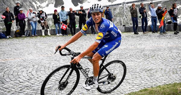 Foto: Enric Mas, durante la pasada Vuelta a Suiza. (EFE)