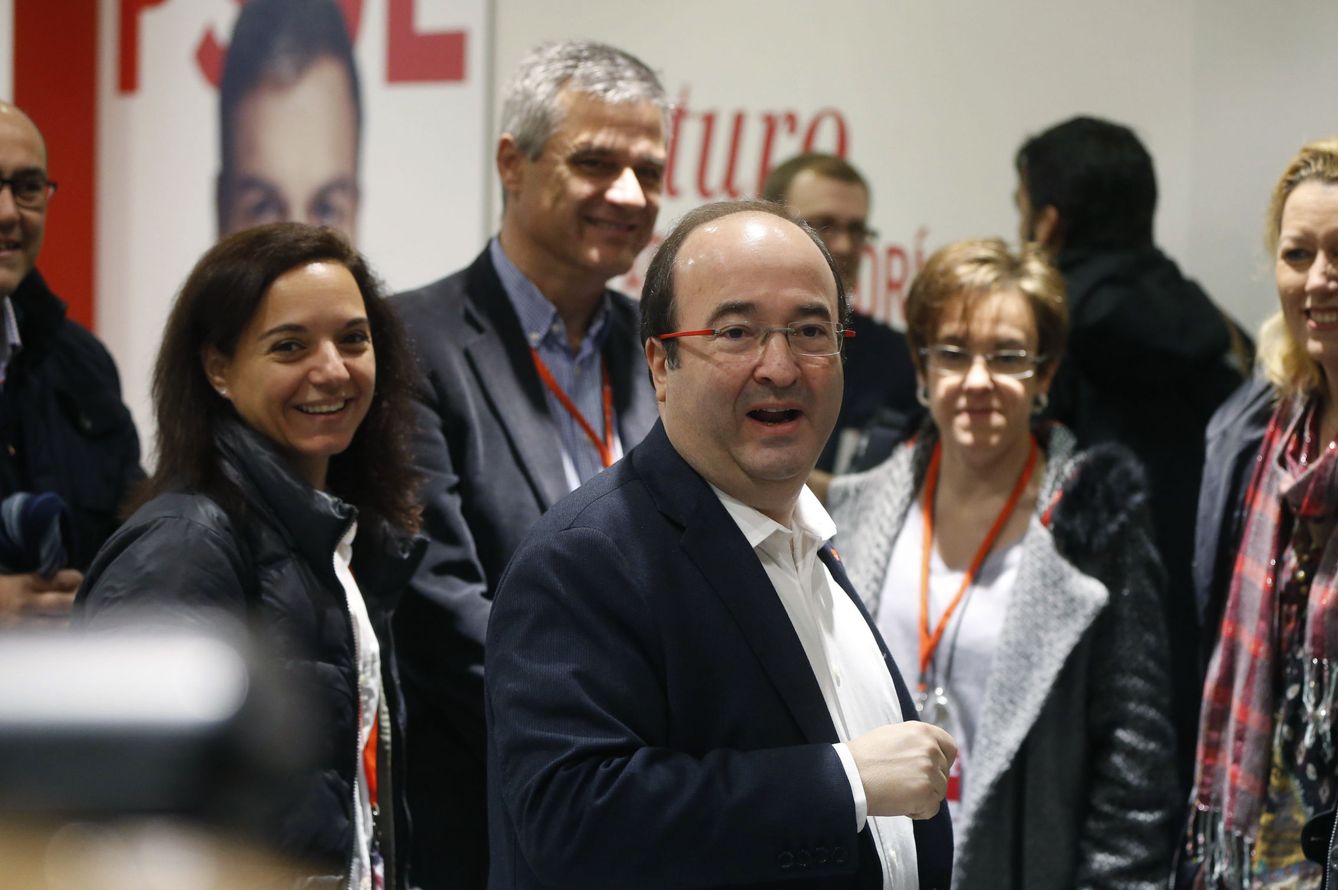 Miquel Iceta, a su llegada a la reunión del Comité Federal del PSOE de este sábado. (EFE)