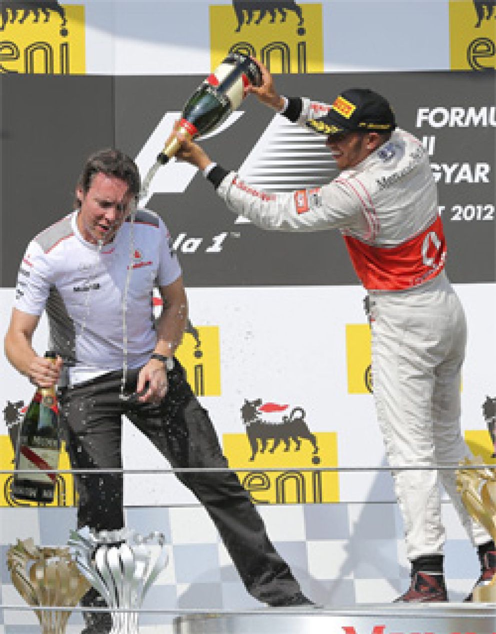 Foto: McLaren, esa montaña rusa a la que Hamilton intenta someter
