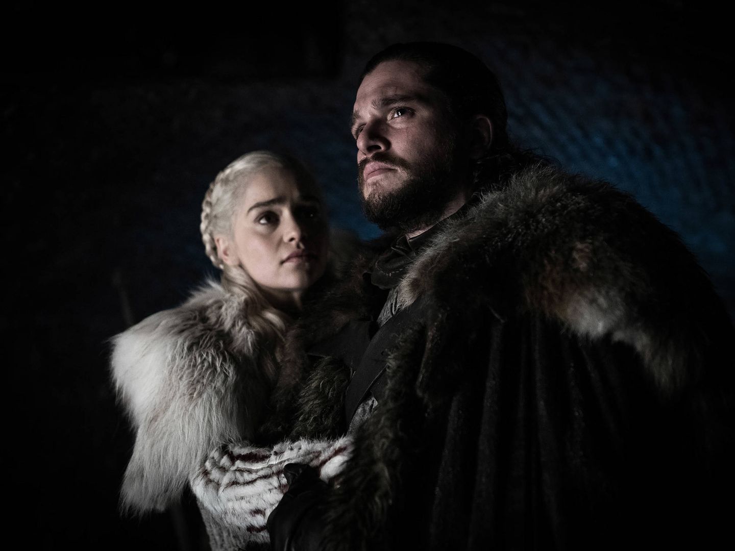 Daenerys y Jon Snow, en 'Juego de tronos'. (HBO)