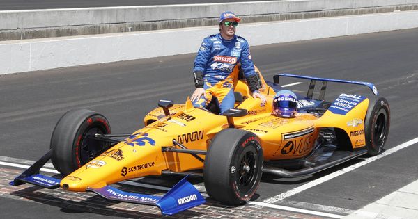 Foto: Fernando Alonso no se clasificó para las 500 Millas de Indianápolis 2019, su segunda vez en la cita estrella de la IndyCar. (USA TODAY Sports)