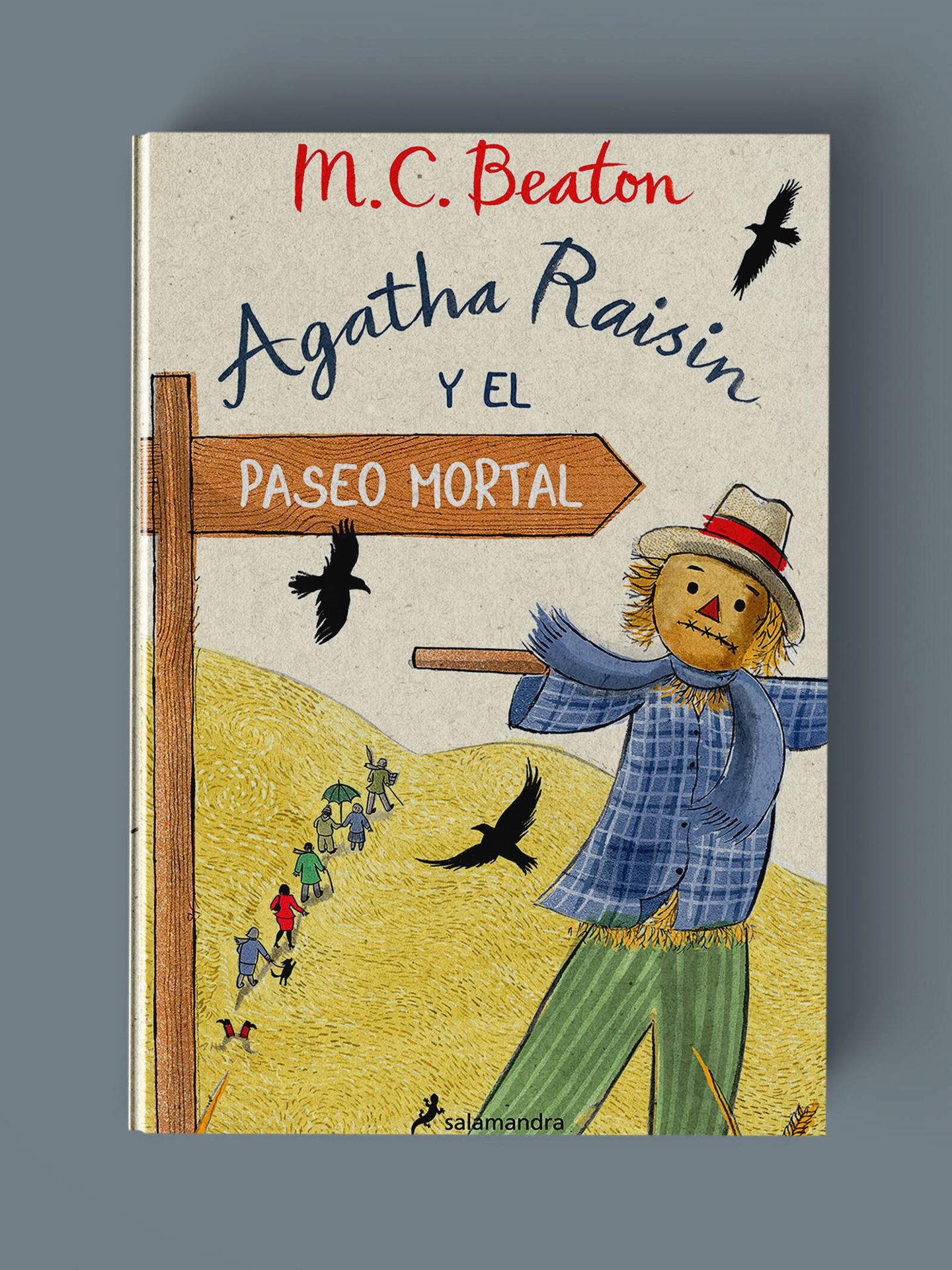 'Agatha Raisin y el paseo mortal' de M.C. Beaton.