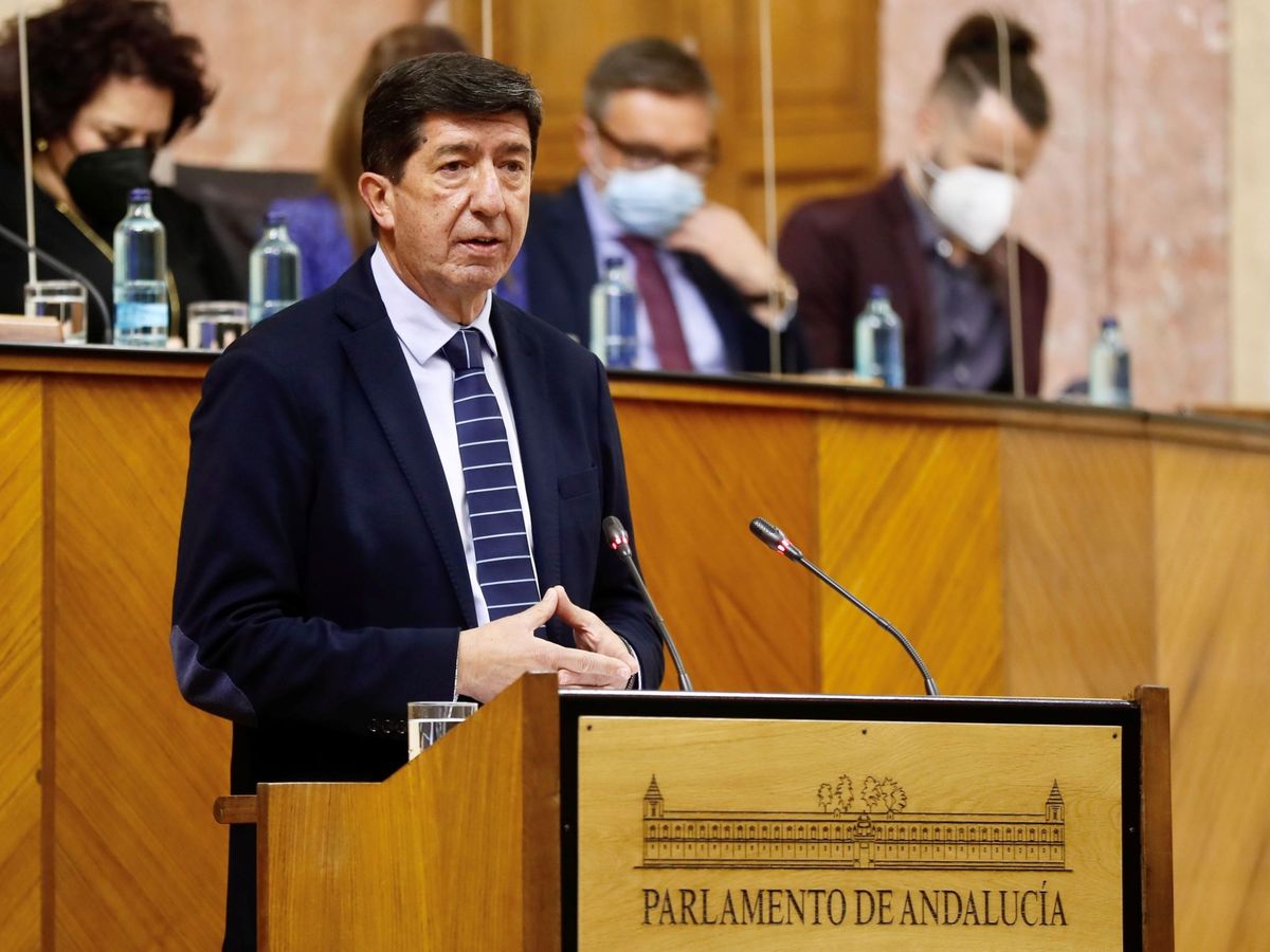 Foto: El vicepresidente del Gobierno andaluz, Juan Marín. (EFE/José Manuel Vidal)
