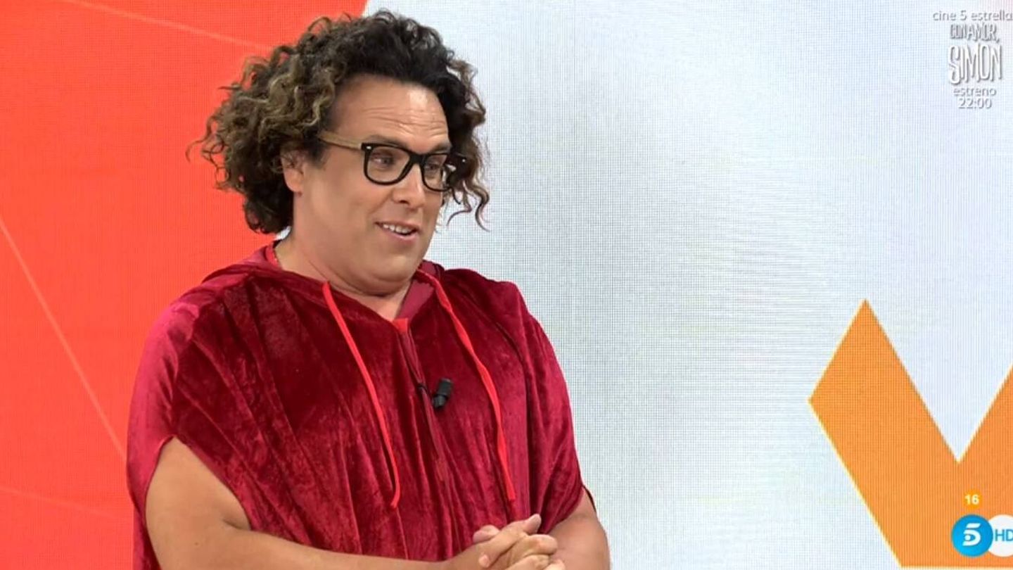 Torito, en el último programa de Emma García. (Telecinco).