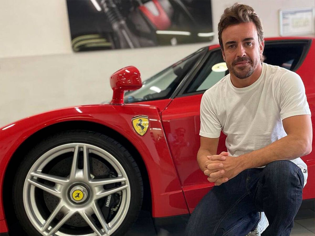Foto: Fernando Alonso subasta su Ferrari: este es el dinero por el que podría venderse (Twitter: @startonpole)