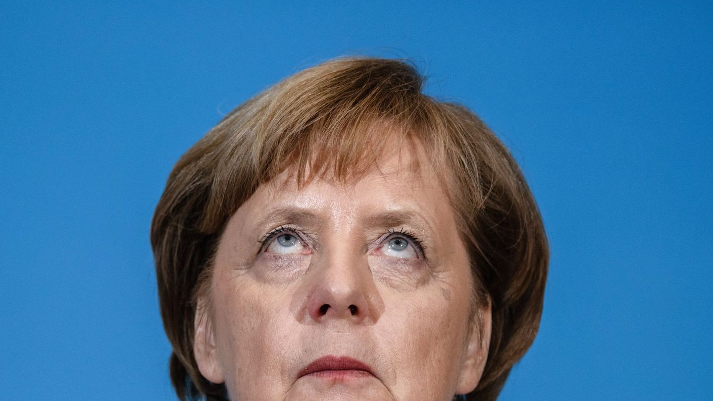 La canciller alemana y líder de la Unión Cristianodemócrata, Angela Merkel. (EFE)