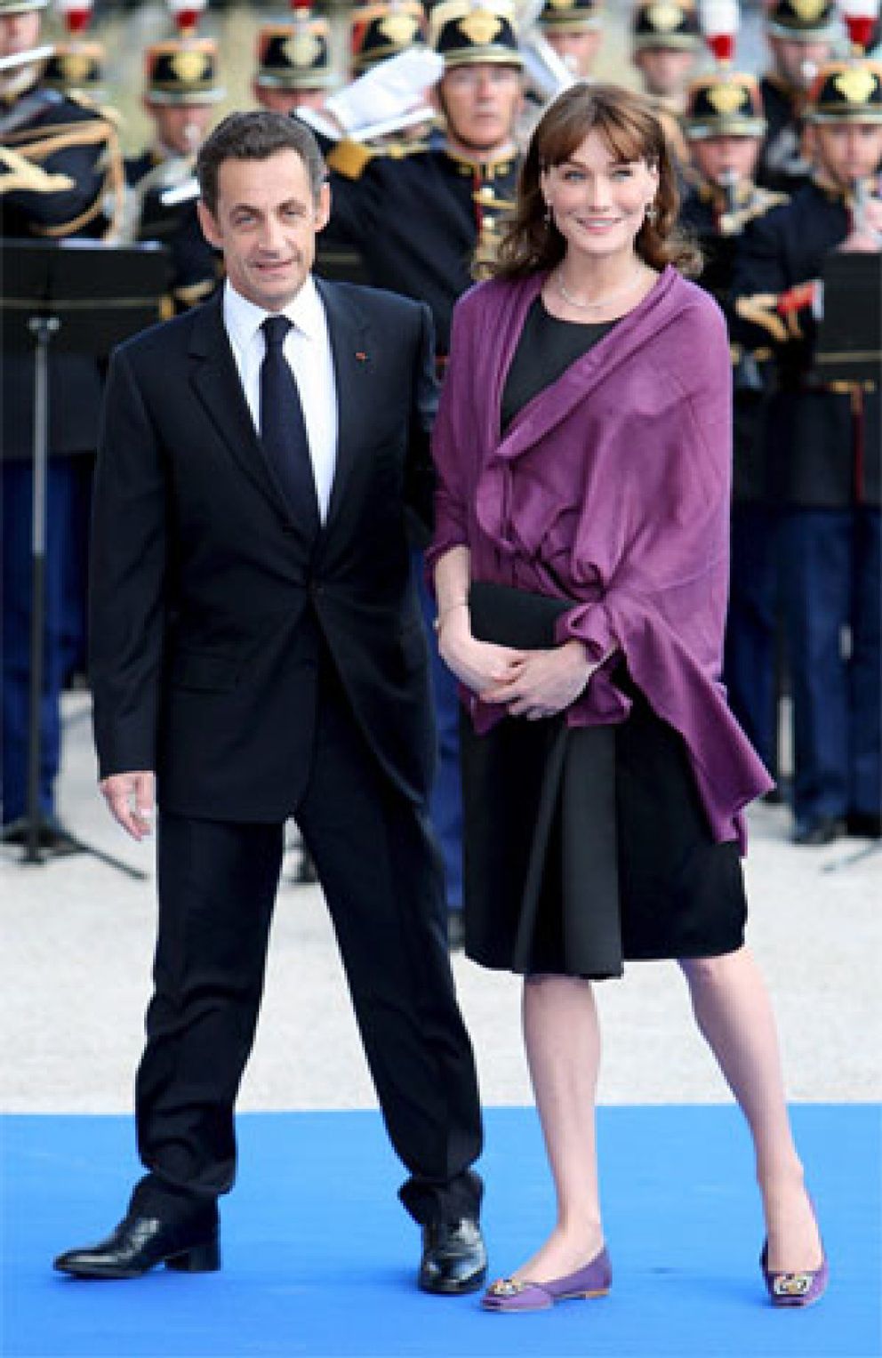 Foto: Carla Bruni está preocupada por la salud de Sarkozy