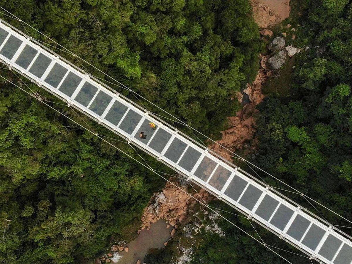 Foto: Vietnam inaugura el puente con suelo de cristal más largo del mundo