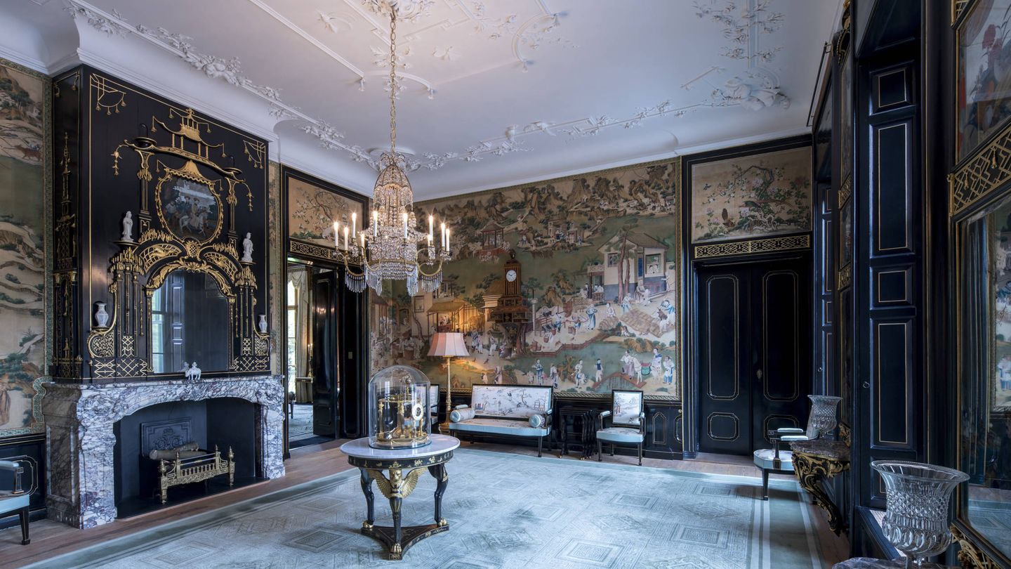 Una de las estancias de Huis ten Bosch, llamada Salón Chino. (RVB / Corné Bastiaansen)