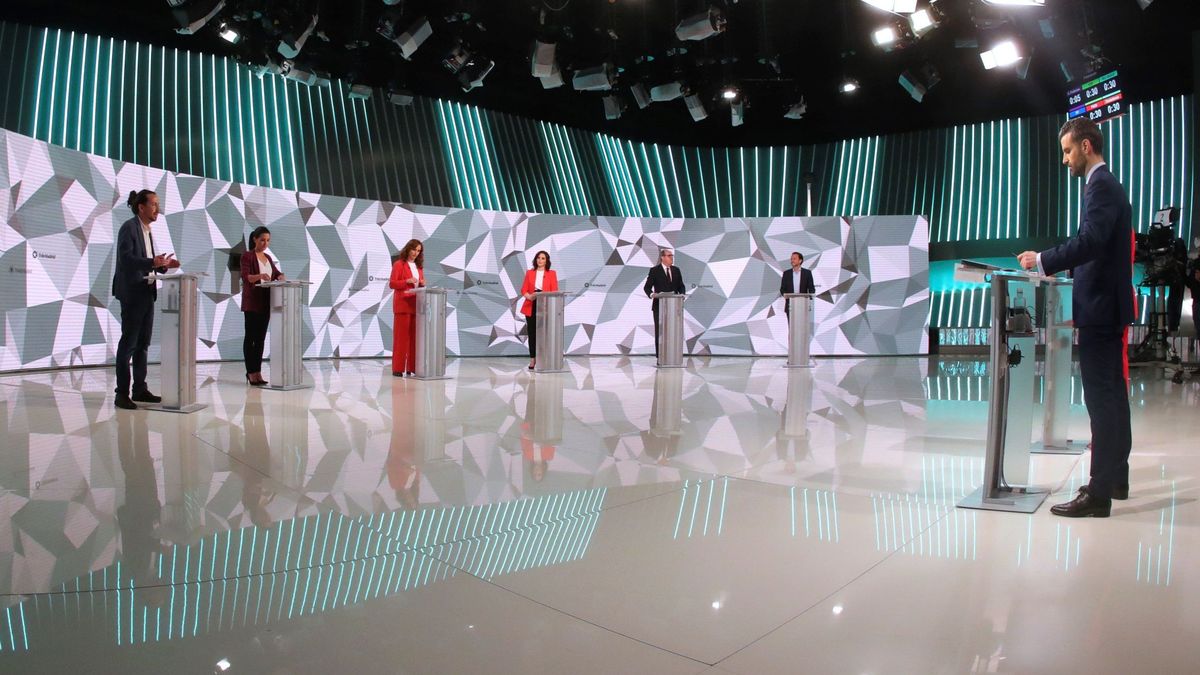 Seis 'minutos de oro' y poca novedad: así cierran los candidatos el debate del 4-M