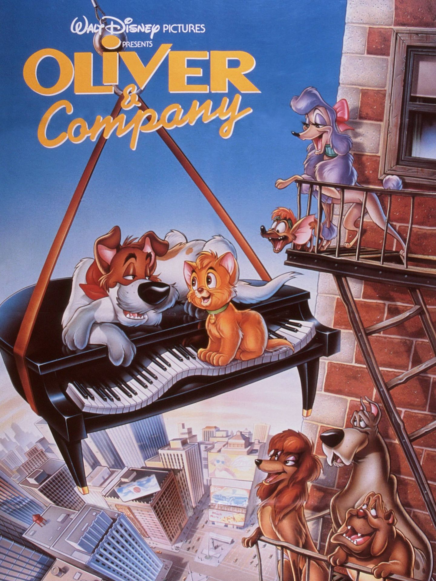 Cartel promocional de 'Oliver y compañía'. (Cordon Press)