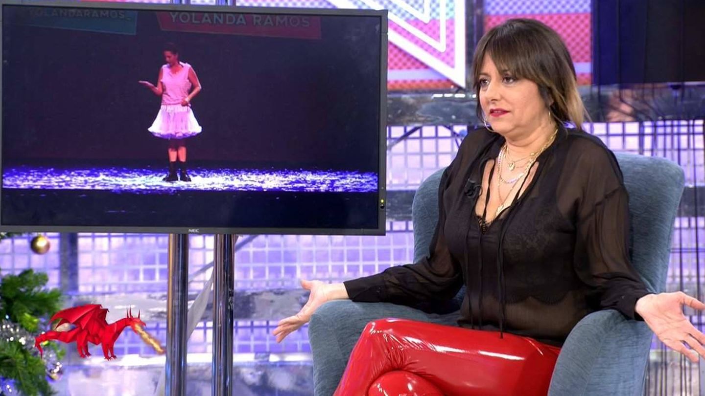 Yolanda Ramos, en Telecinco. (Mediaset).