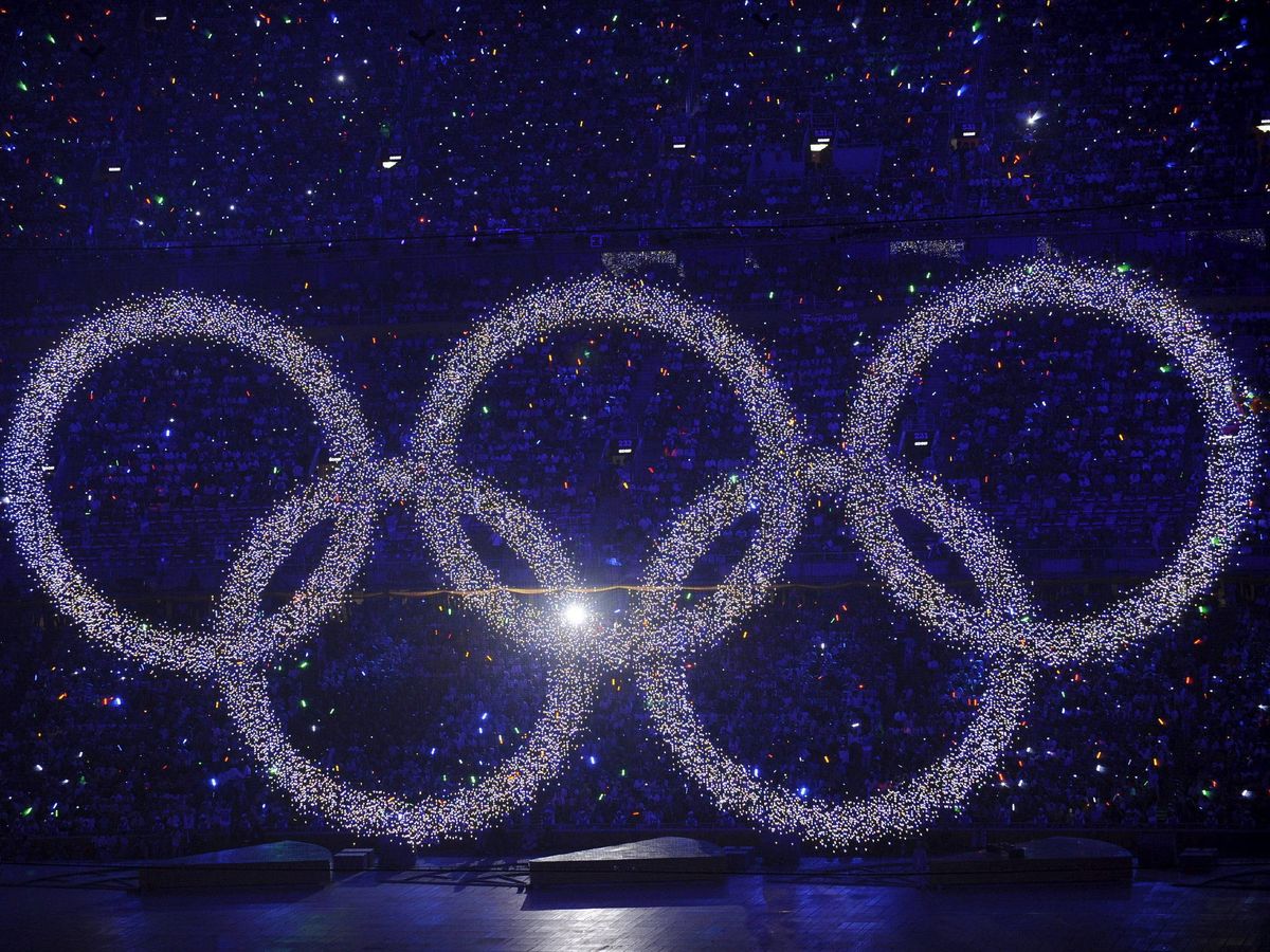 Foto: Aros olímpicos. ( EFE/Gero Breloer)