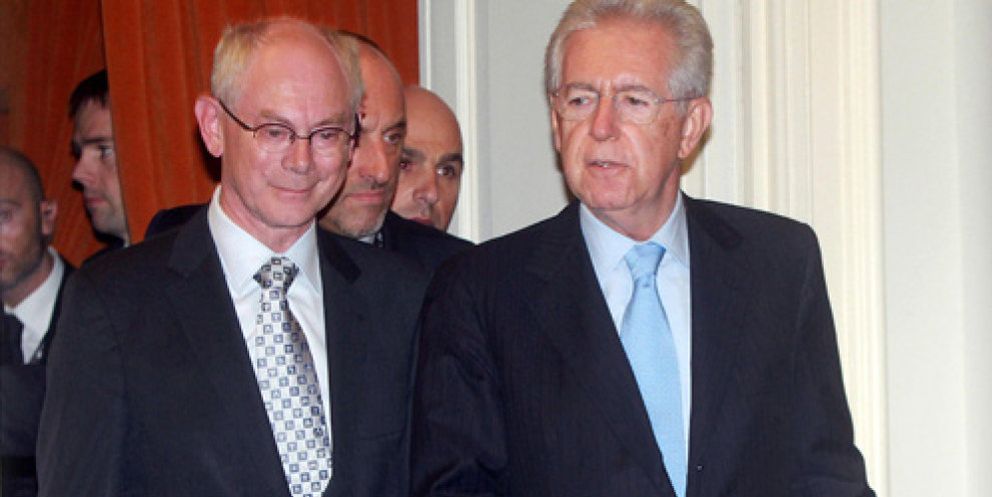 Foto: Monti y Van Rompuy proponen una cumbre contra el antieuropeísmo