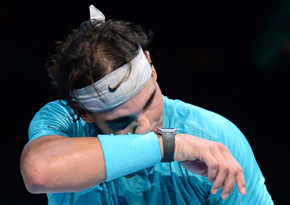 Foto: Nadal no pudo superar el juego agresivo de Djokovic y sigue sin saber lo que es ganar el torneo que cierra la temporada.