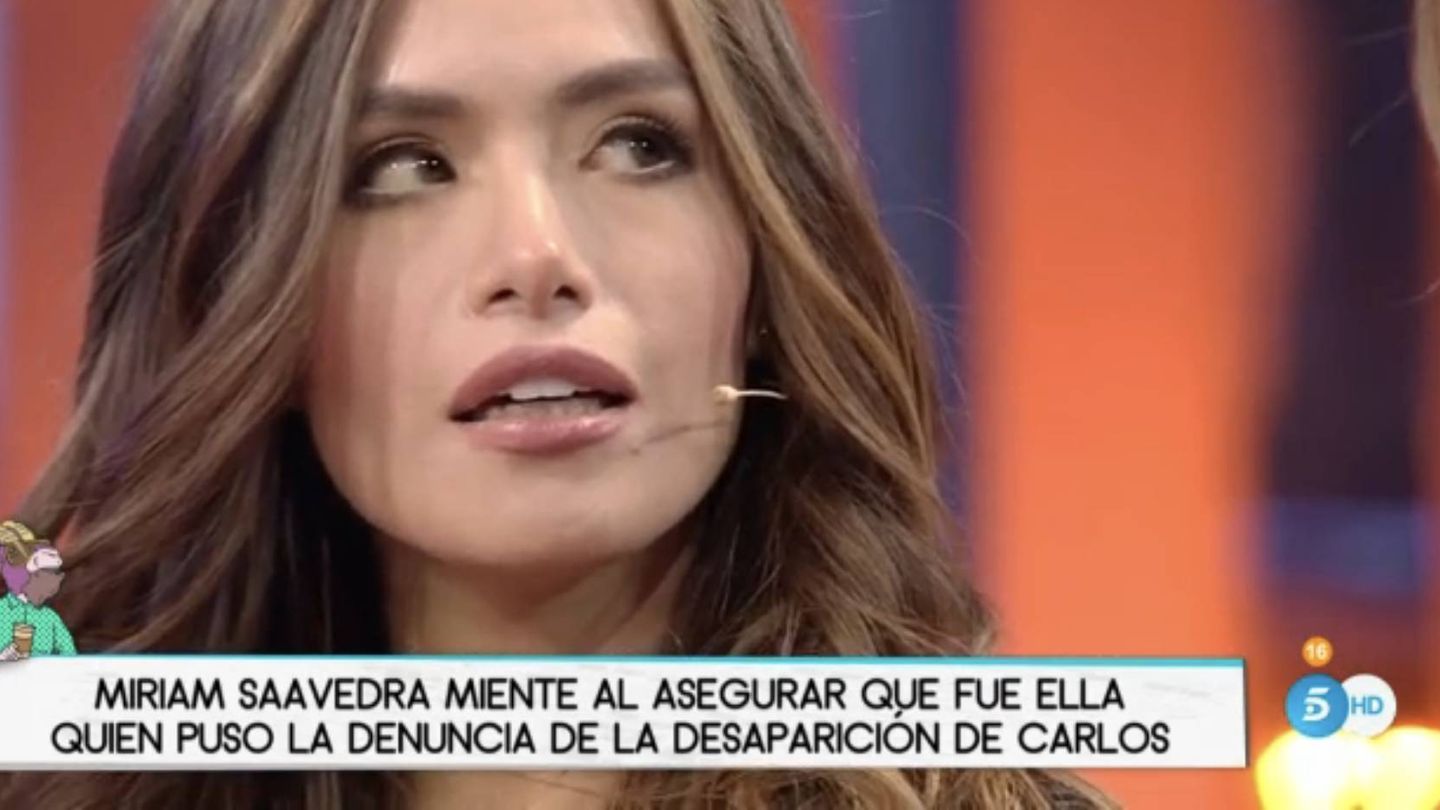 Miriam Saavedra mintió al ser preguntada por el programa 'Socialité'.