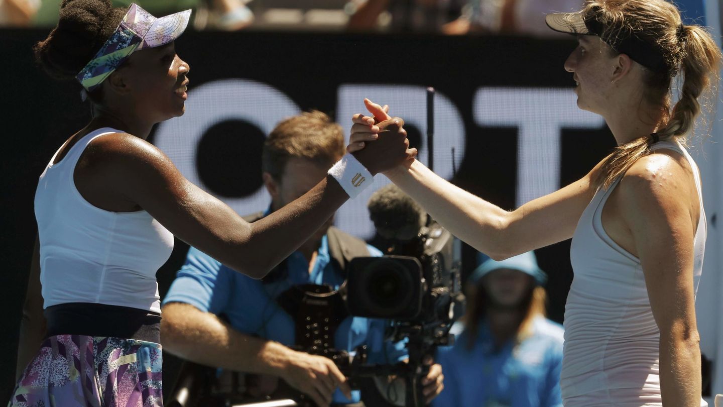 Venus Williams y Mona Barthel (Reuters) 
