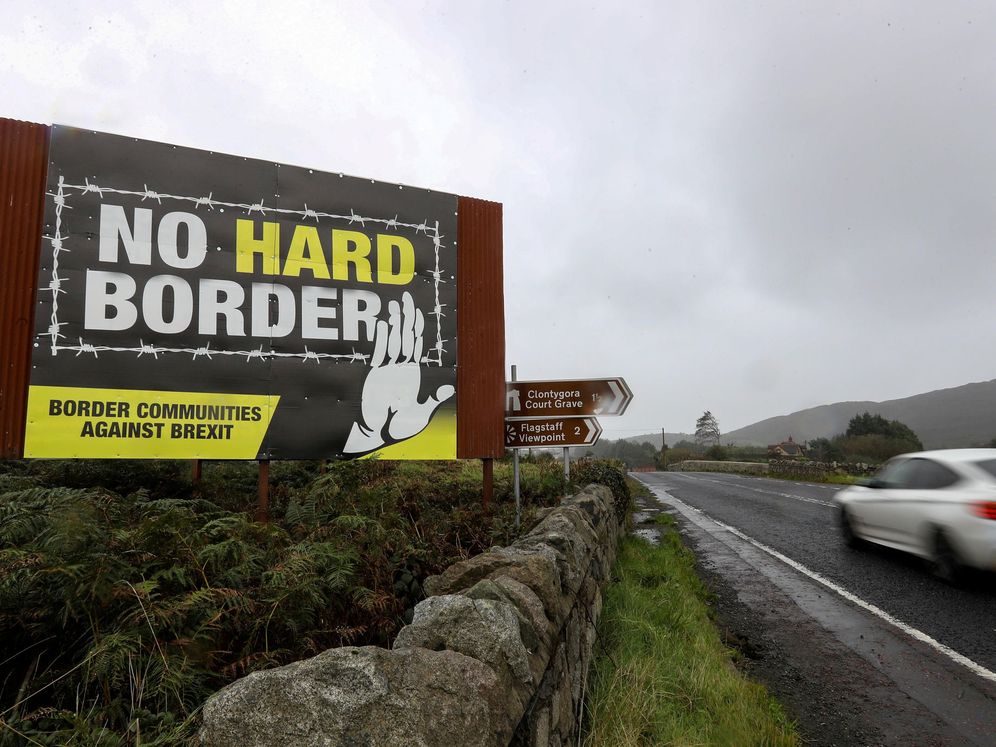 Foto: Frontera entre Irlanda e Irlanda del Norte. (Reuters)