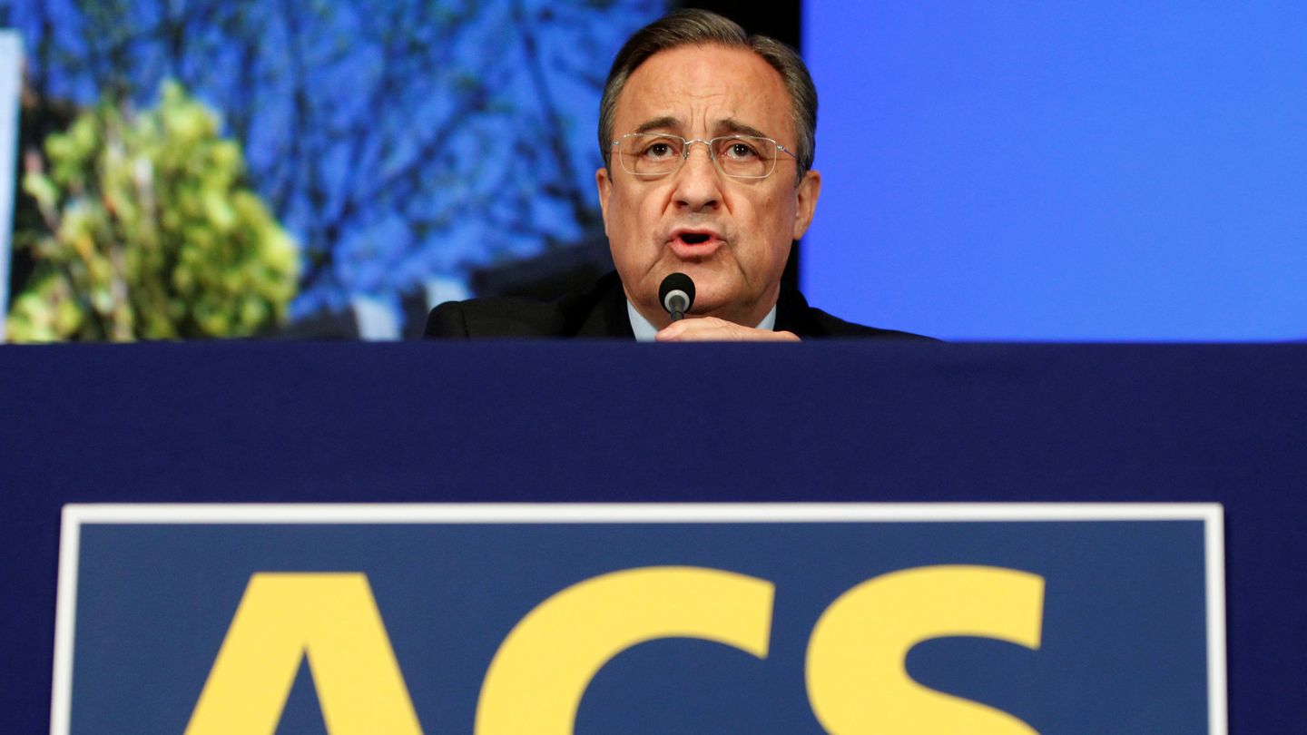 Florentino Pérez, presidente de ACS. 