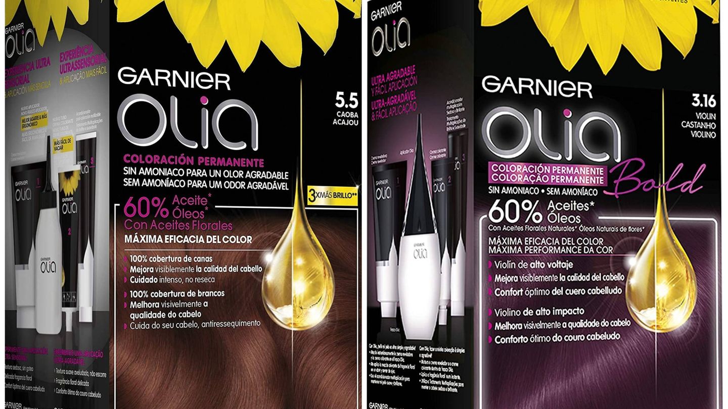 El tinte de pelo más vendido de Amazon es de Garnier. (Cortesía)