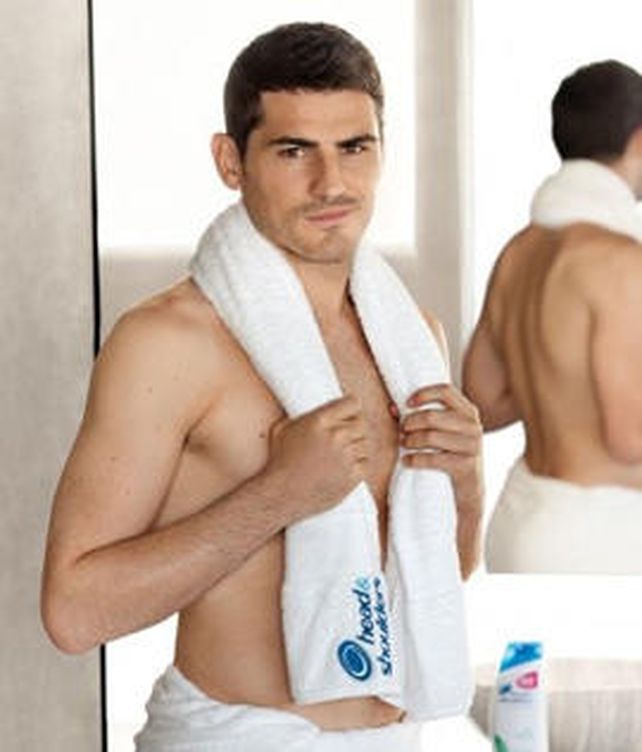 Iker Casillas en una imagen publicitaria