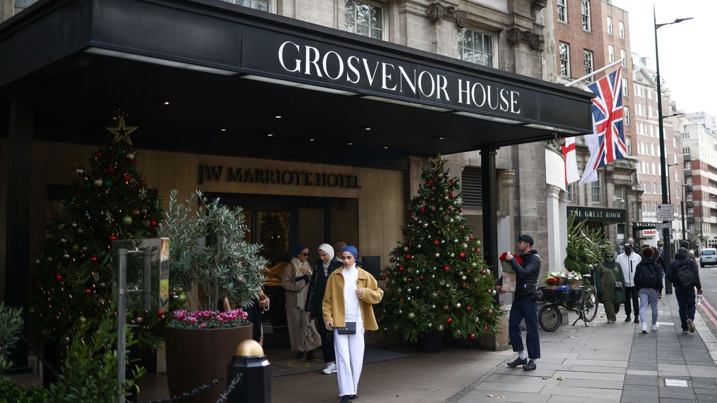 Una de las propiedades de los Grosvenor en Londres. (Reuters)