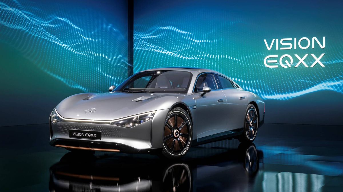Vision EQXX: el eléctrico de Mercedes-Benz con más de 1.000 kilómetros de autonomía