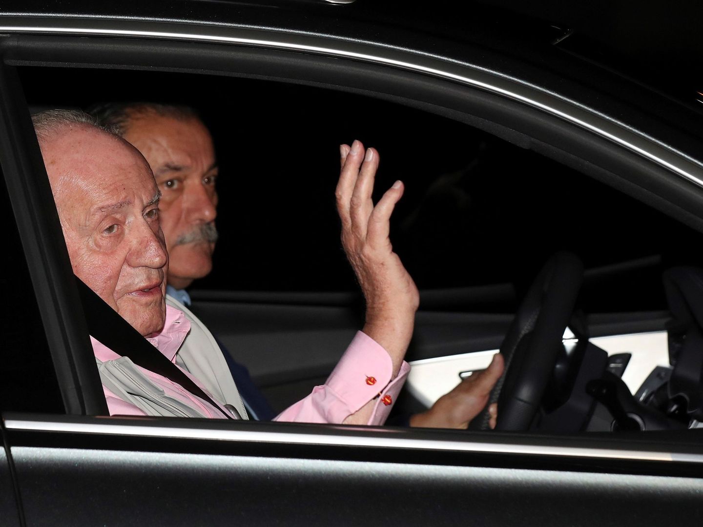 El rey Juan Carlos, antes de un ingreso hospitalario. (EFE)