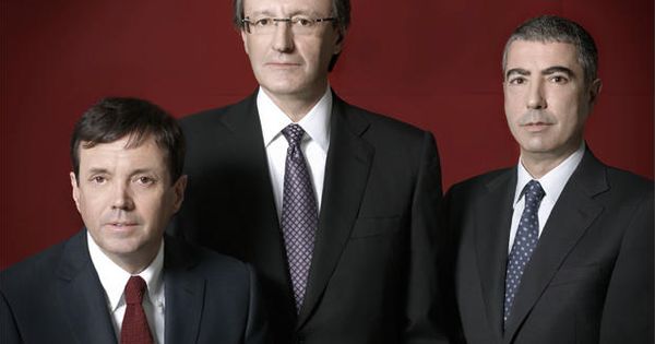 Foto: De izquierda a derecha: Ramón Cierco, Higini Cierco y Joan Pau Miquel. (BPA)