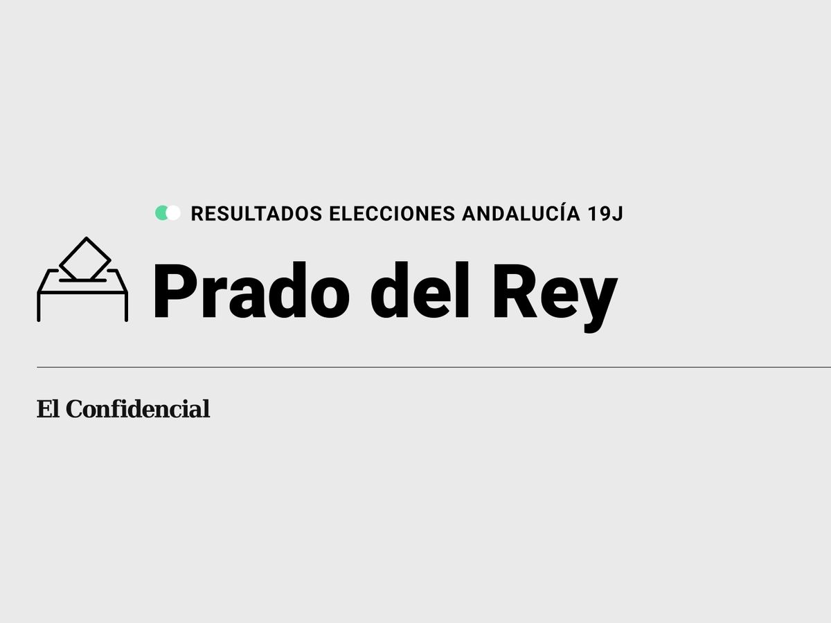 Foto: Resultados en Prado del Rey, Cádiz, de las elecciones de Andalucía 2022 este 19-J (C.C./Diseño EC)