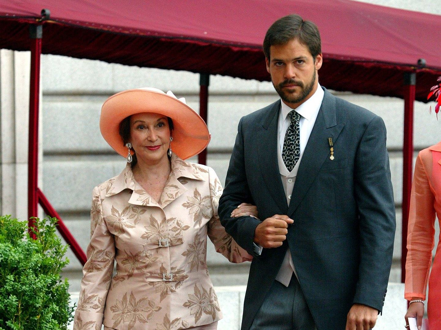 Luis Alfonso de Borbón y Carmen Franco.


 (Gtres)