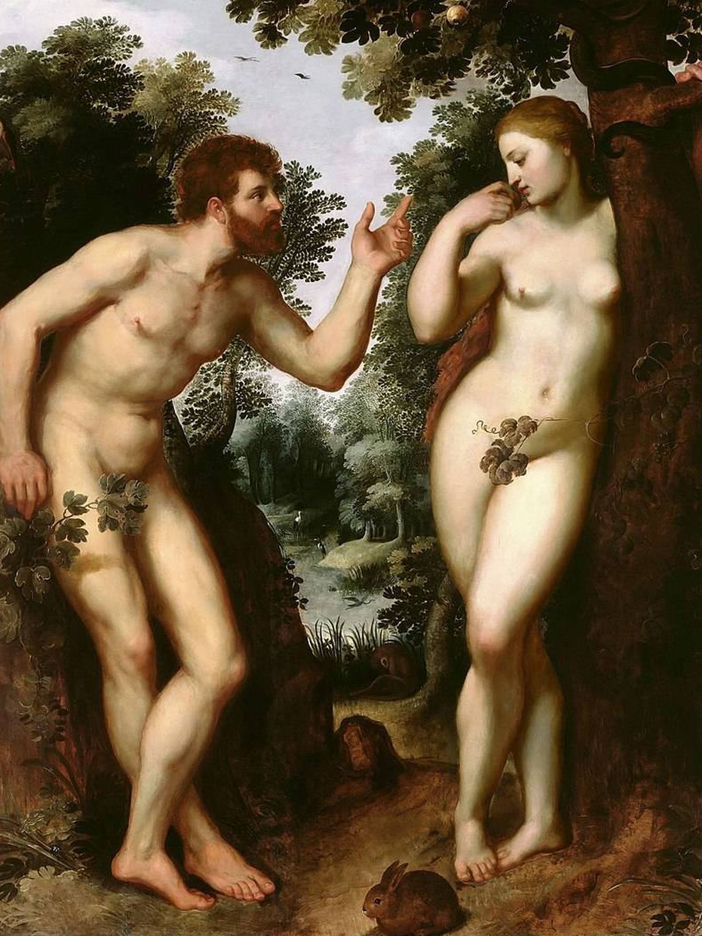 'Adán y Eva', de Rubens. (C.C.)