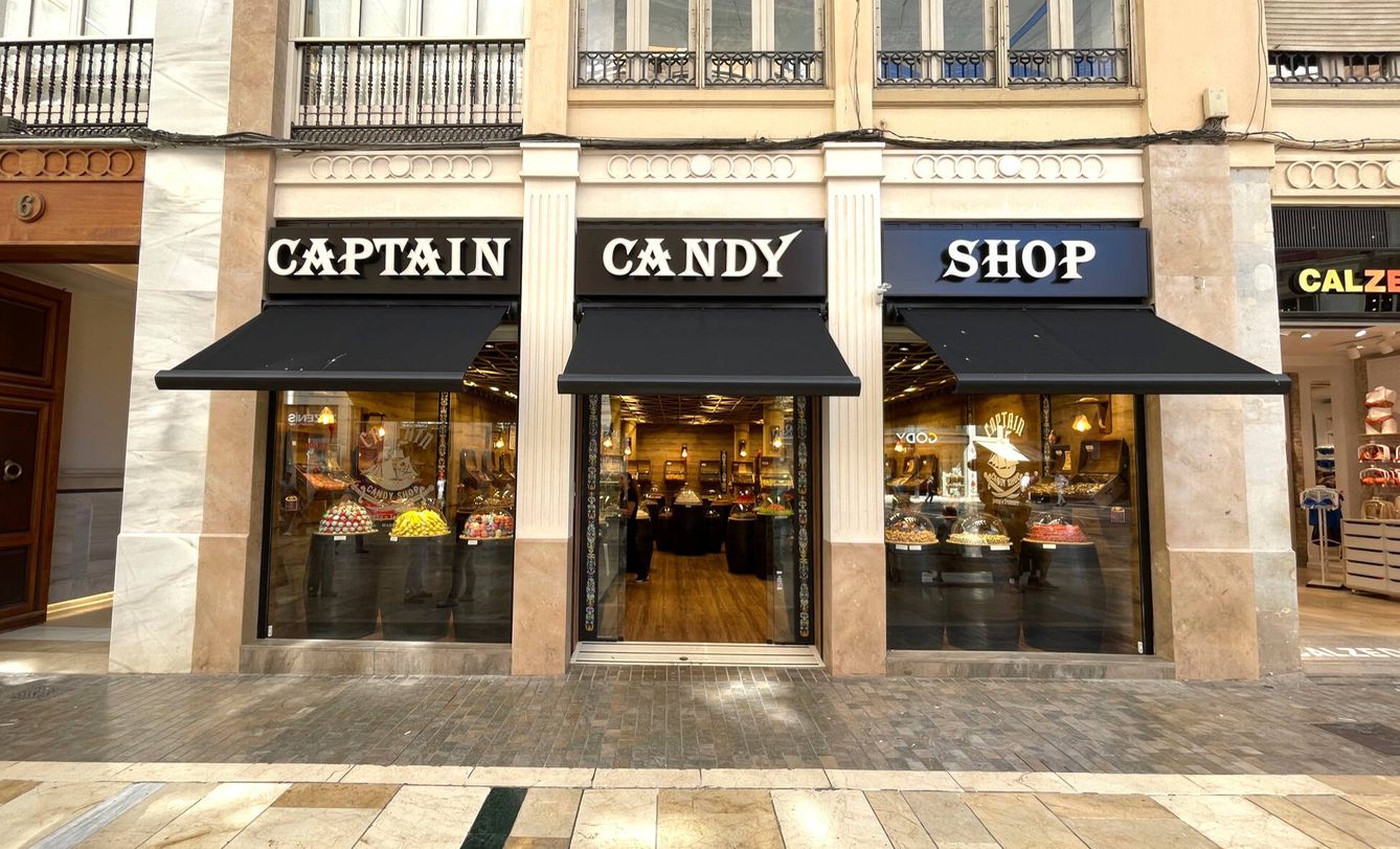 La tienda de Captain Candy en la calle Larios, en Málaga. (Captain Candy)