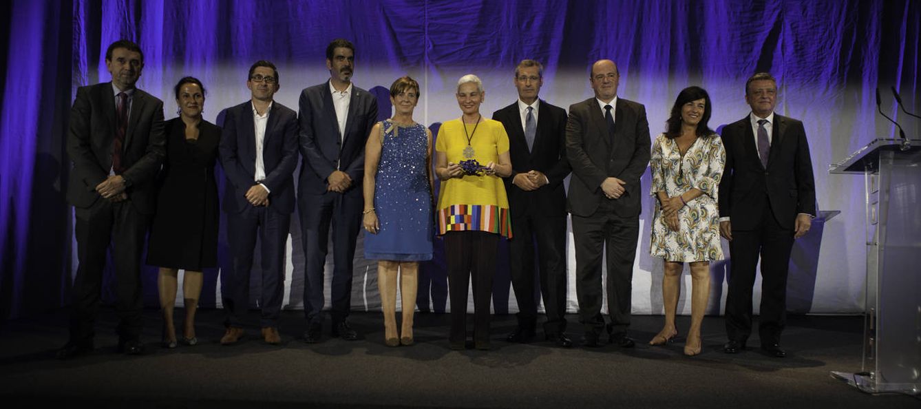 María Fernanda, en la gala del Basque Culinary World Prize