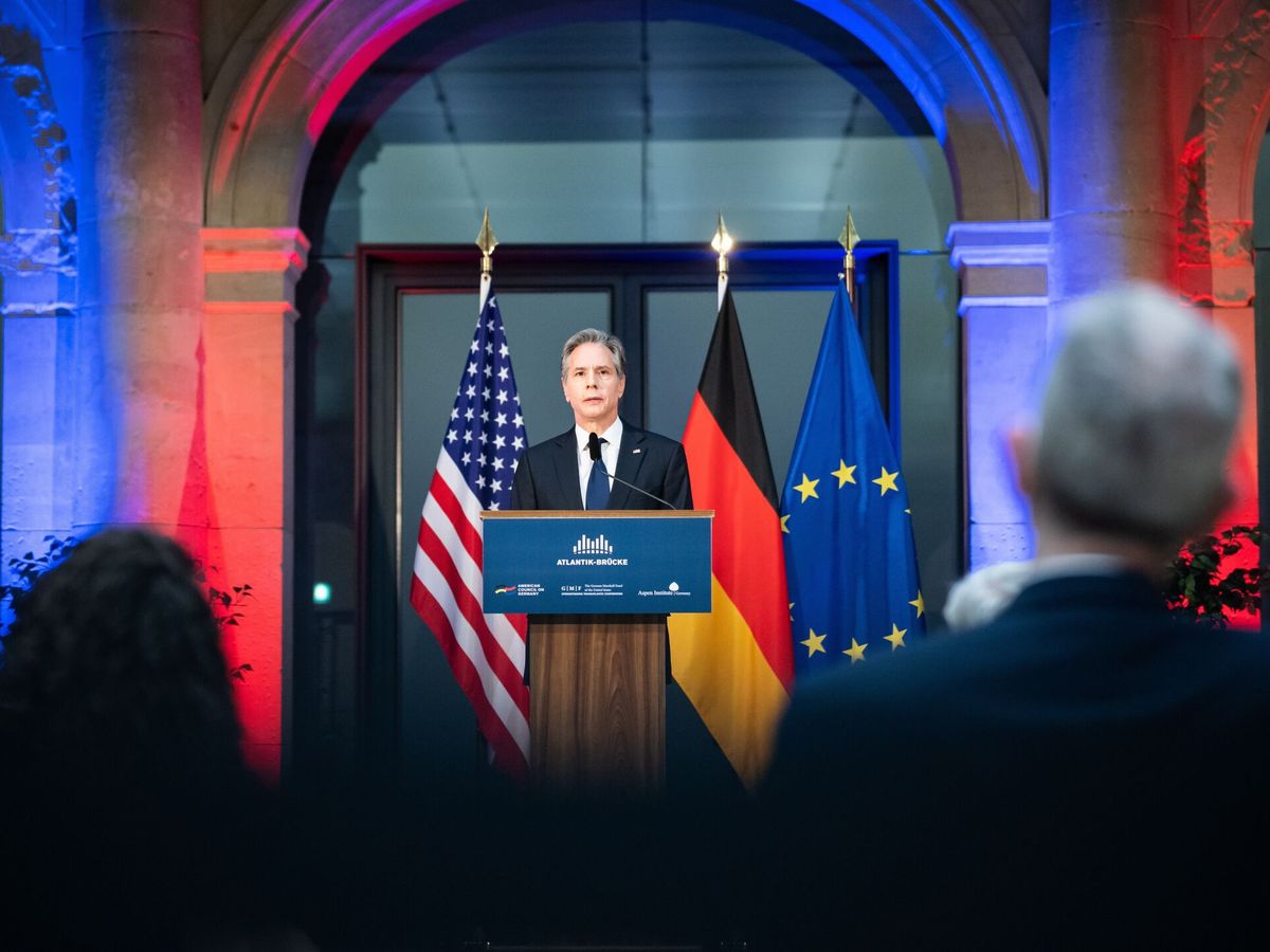 Foto: El secretario de Estado de EEUU, Antony Blinken, en Alemania. (EFE/Bernd Von Jutrczenka)