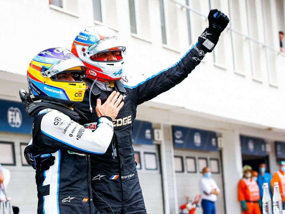 Foto: Esteban Ocon hizo historia con su triunfo para los pilotos franceses en la F1 y Alpine