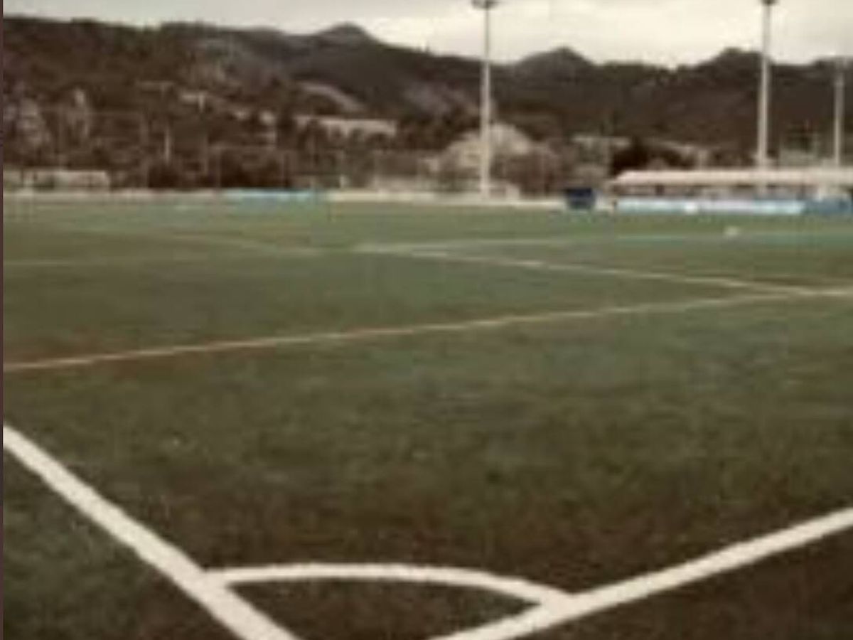 Foto: Campo de entrenamiento de la Unión Deportiva Beniopa. (@UDBeniopa)