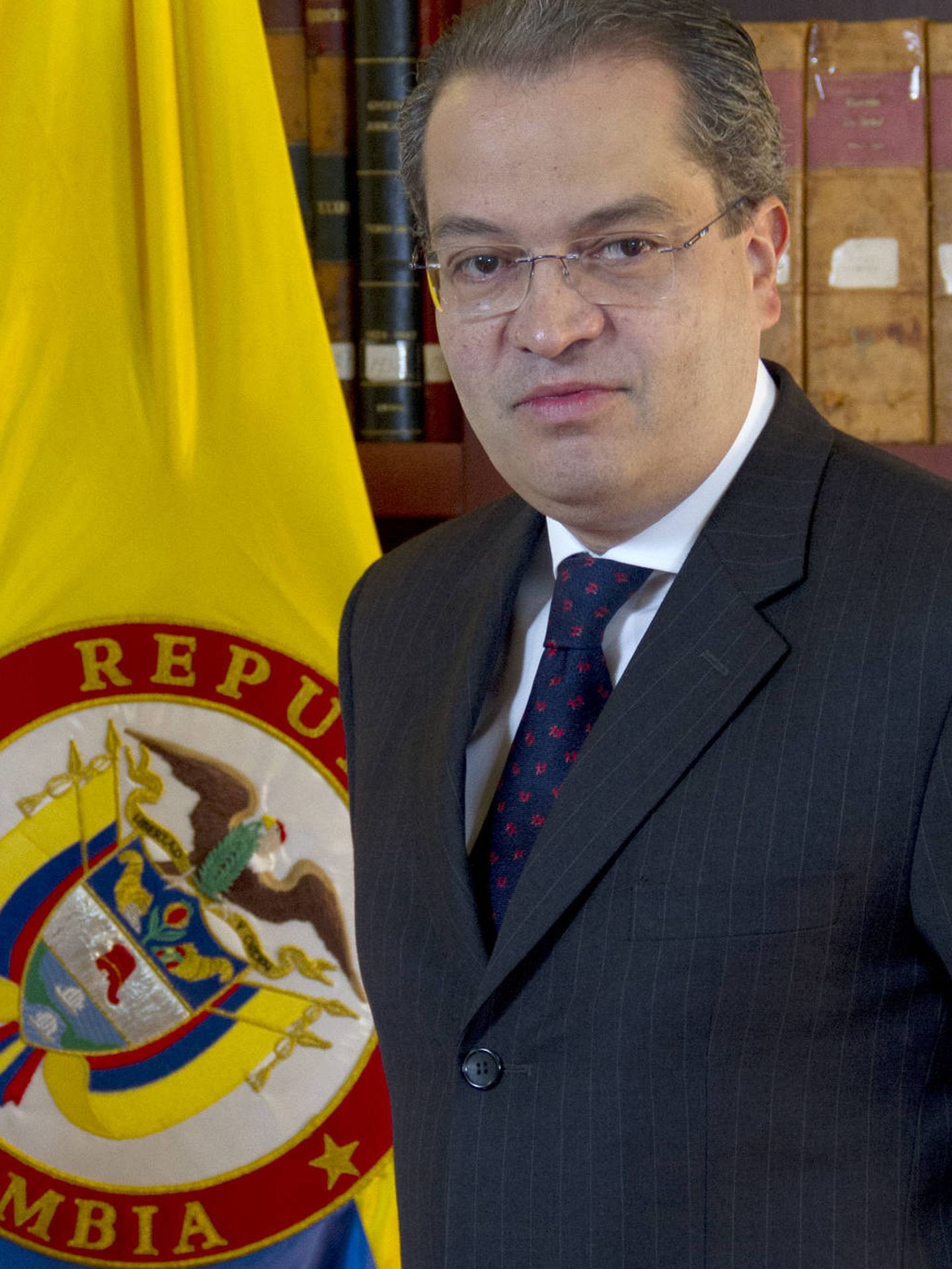 Fernando Carrillo, actual procurador general de Colombia, fue embajador de este país en España.