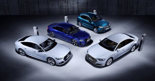 Foto: Los nuevos híbridos enchufables de Audi se estrenarán oficialmente en el Salón de Ginebra.